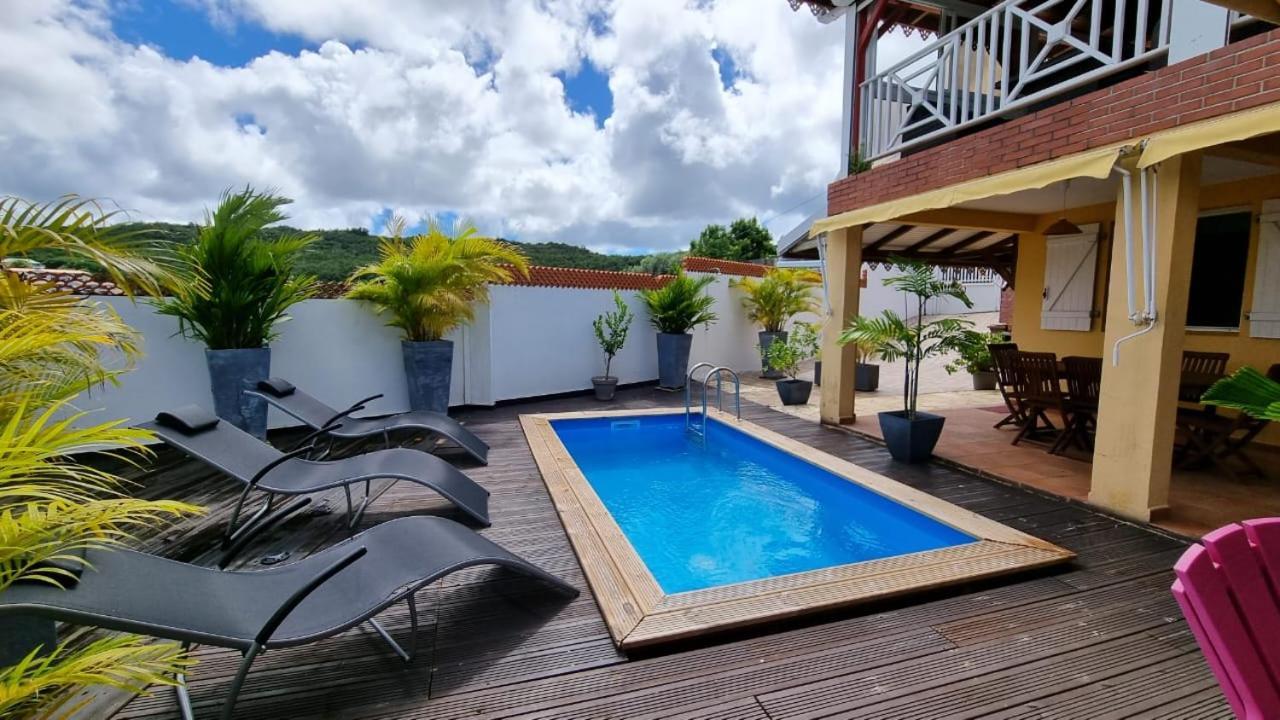 Villa Nautilia, Vue Mer, Proche Plage Les Trois-Ilets Exterior foto